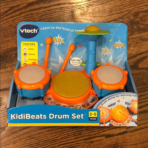 vtech toy drum set